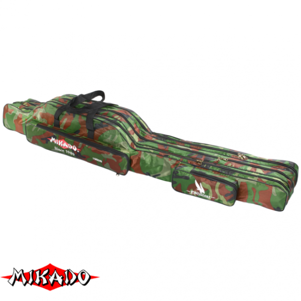 Арт.UWD-04203C-150 Чехол для удилищ\"Mikado\" камуфляж, 3-секц., 150см (UWD-04203C-150)