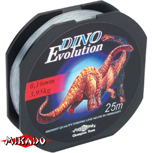 Леска \"Mikado\" DINO EVOLUTION  0,20 (25м) - 5,70 кг (ZAF 020)