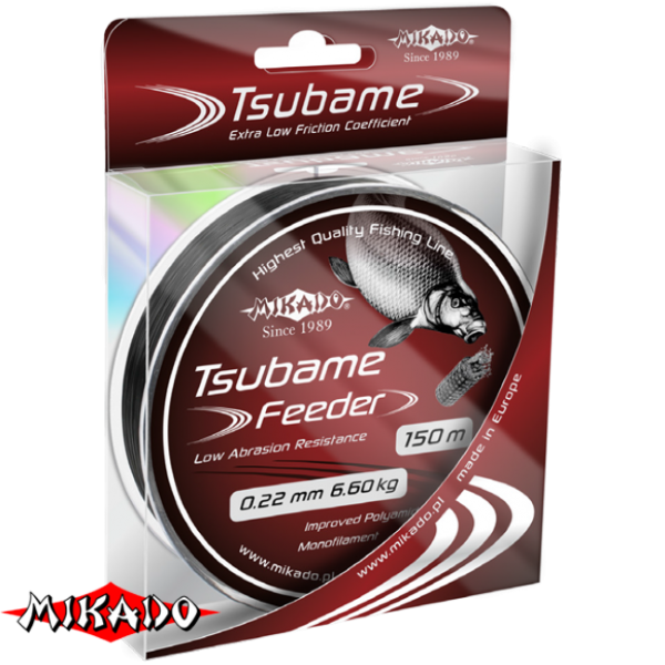Леска \"Mikado\" TSUBAME FEEDER 0,24 (150м) - 7,80кг NEW-2013 (ZTF024)