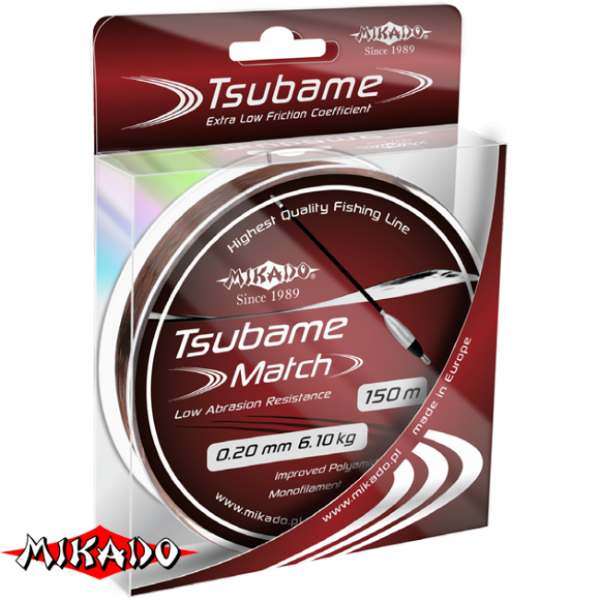 Леска \"Mikado\" TSUBAME MATCH 0,26 (150м) - 8,90кг NEW-2013 (ZTM026)