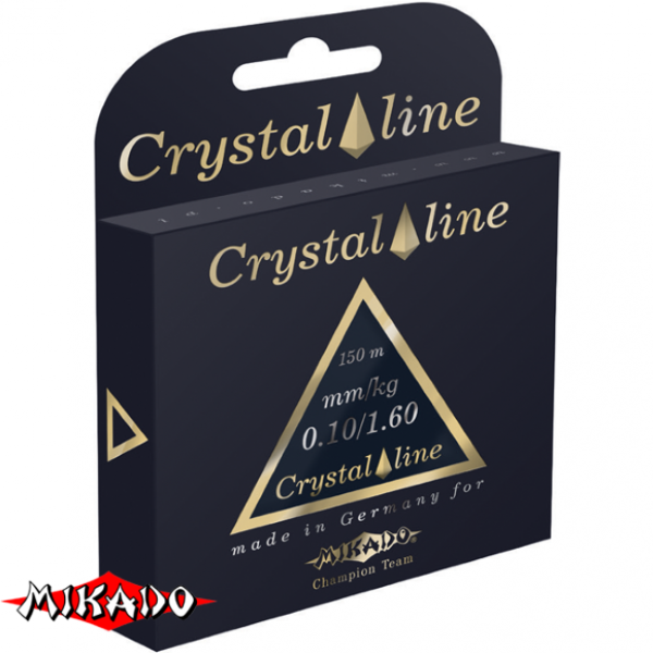 Леска \"Mikado\" CRYSTAL LINE 0,18 (150м) - 4,75 кг (ZOA 018)