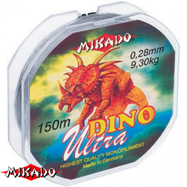Леска \"Mikado\" DINO ULTRA 0,40 (150м) - 14,10 кг (ZTB 040)