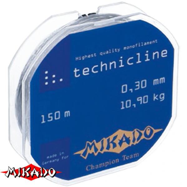 Леска \"Mikado\" TECHNIC LINE 0,36 (150м) - 13,00 кг (ZXB 036)
