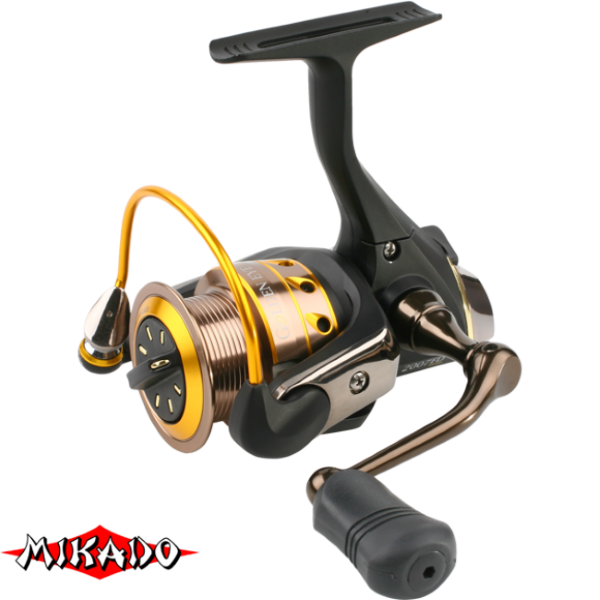 Катушка рыб.\"Mikado\" GOLDEN EYE 3007 FD ( 6+1подш., п.ч. 5,0:1) *бесконечн. винт* (KDA067-3007)