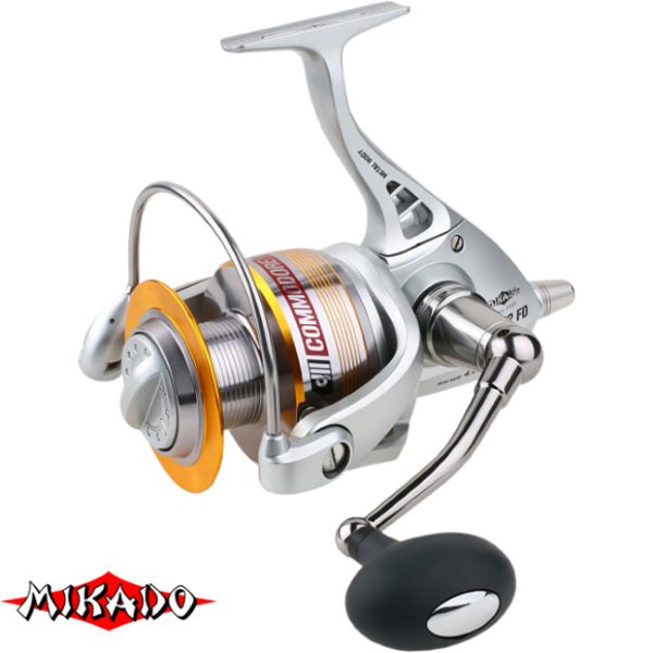 Катушка рыб.\"Mikado\" COMMODORE 12012 FD (10+2подш.; gear ratio 4,4 :1) (KDA028-12012FD)