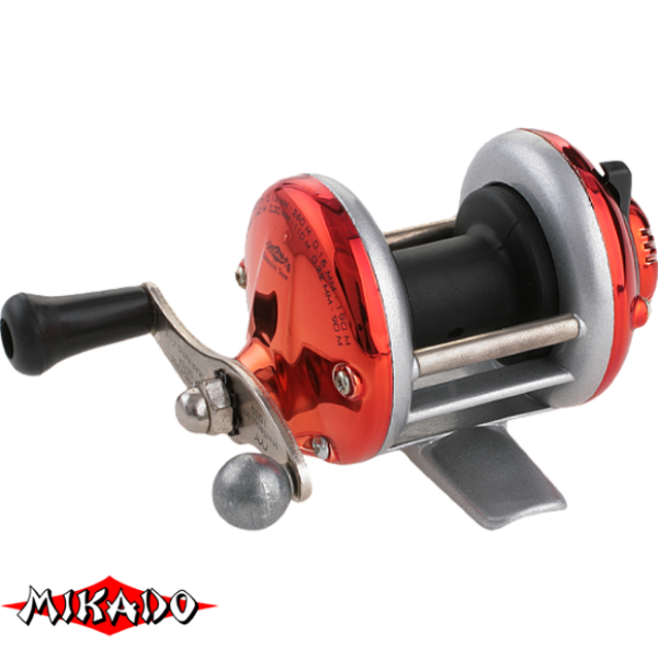 Катушка - мультипликатор (зимняя) \"Mikado\"  MiniTroll MT 1000-02 RED (KD3801-02)
