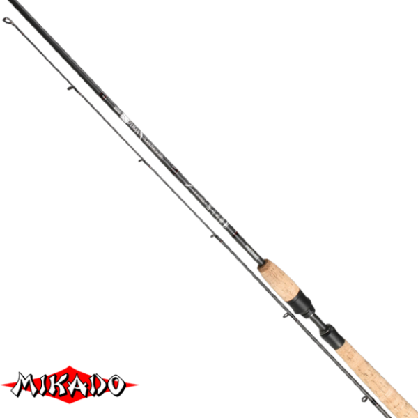 Арт.WAA060C-260 Спининг штекерный \"Mikado\" INAZUMA FLASH PERCH CORK 260 ( до 20 гр.) 2секции Carbon (WAA060C-260)