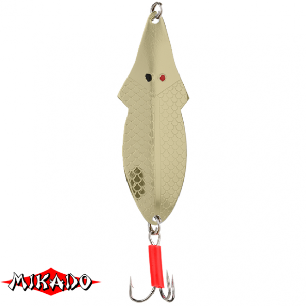 Блесна колеблющаяся \"Mikado\" FLAT FISH №1/21гр./6,9см - золото (PMB-WFH-21-Z)