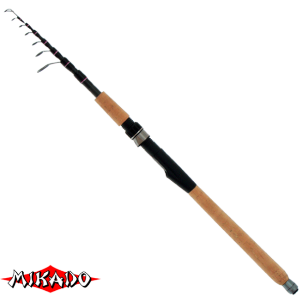 Спининг телескоп. \"Mikado\" PURPLE RAIN TeleSpin 3008 ( 10-40 гр.) Carbon IM-9+ (W-A-465 300)