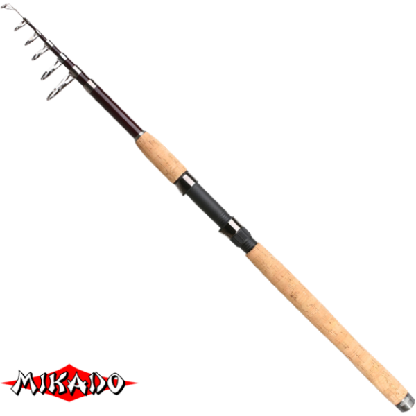 Спининг телескоп. \"Mikado\" TSUBAME TELE SPIN 210 ( 5 - 25 гр.) Carbon (WAA209-210)