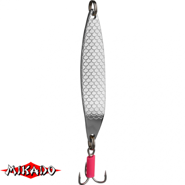 Блесна колеблющаяся \"Mikado\" MINNOW №2/15гр./8см - серебро (PMB-WMW-15-S)