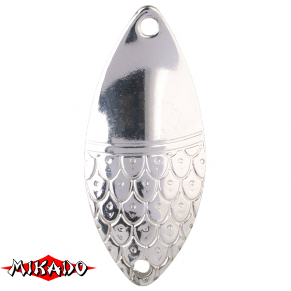 Блесна колеблющаяся \"Mikado\" ROACH №1/8гр./4,2см - серебро состаренное (PMB-WRH-8-AG)