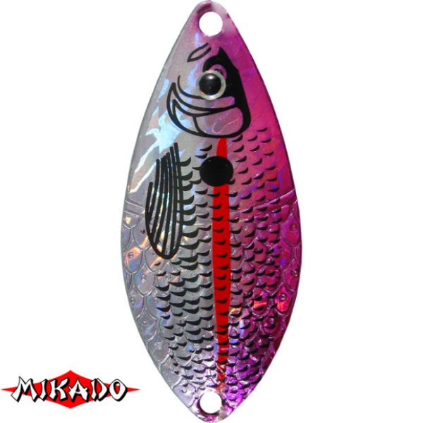 Блесна колеблющаяся \"Mikado\" ROACH HOLO №3/15гр./6см - 351F (PMB-WRH-15-351F)