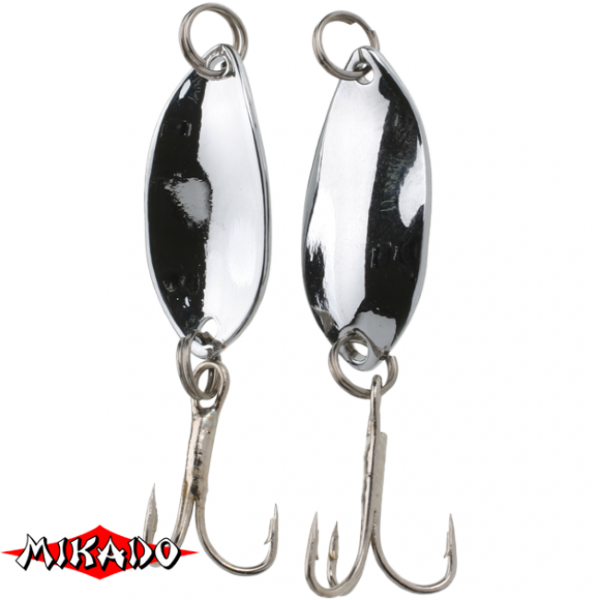 Блесна колебл. \"Mikado\" TROUT CAMPIONE MINI 1,4гр./2,2см - SILVER/SILVER (PMB-WTC-SS)
