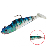 Виброхвост "Crystal Fish" WXH-54- 8см/ 37 оснащенный (1уп.-2) (WXH-54-8CM-37)