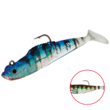 Виброхвост "Crystal Fish" WXH-54- 8см/ 87 оснащенный (1уп.-2) (WXH-54-8CM-87)