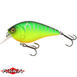 Арт.PWF-ST-6F-65 Воблер "Mikado" SQUAT 6cm/65 - плавающий (11,0г /до 1,0м) (PWF-ST-6F-65)