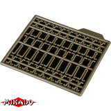 AMC-11504-07 Фиксаторы для крепления бойлов "Mikado" тёмно-зелёные (уп.-2 х 63) (AMC-11504-07)