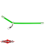 Арт.AMR02-4026-M Антизакручиватель "Mikado" 15 см с карабином  (AMR02-4026-M)