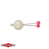 Арт.AMS02-1012 Сигнализатор поклевки "Mikado" подвесной/светящийся  (AMS02-1012)