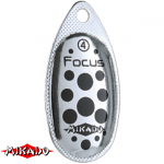 Блесна вращающаяся "Mikado" FOCUS  №4- серебро/11 (PMB-OFO-4S-11)