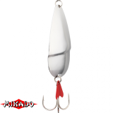 Блесна колеблющаяся "Mikado" EZZA №2/12гр. - серебро (гладкая) (PMB-WEA-12-S)