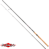 Спининг штекерный "Mikado" AMBERLITE MEDIUM SPIN 270 ( 5 - 25 гр.) Carbon (WAA298-270)