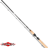 Арт.WAA060C-260 Спининг штекерный "Mikado" INAZUMA FLASH PERCH CORK 260 ( до 20 гр.) 2секции Carbon (WAA060C-260)