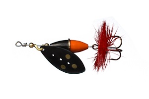 Блесна Myran Wipp Or/Sv 10 гр цвет Black
