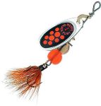 Блесна Mepps Comet Black Fury Mouche AG (серебро) №0 (2.5г)