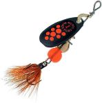 Блесна Mepps Comet Black Fury Mouche NR (черный) №0 (2.5г)