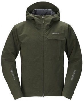 Куртка теплая Shimano RB-01JS Gore-Tex (р. EU-L/JP-LL) Зелёный хаки