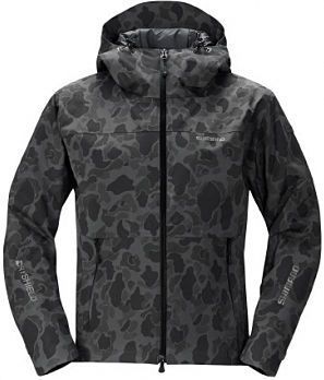 Куртка утеплённая Shimano RB-04JS Dryshield (р. EU-L/JP-LL) Чёрный камуфляж