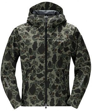Куртка утеплённая Shimano RB-04JS Dryshield (р. EU-L/JP-LL) Зелёный камуфляж