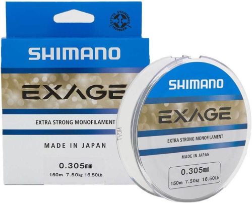 Леска Shimano Exage 150м 0.185мм (серая)