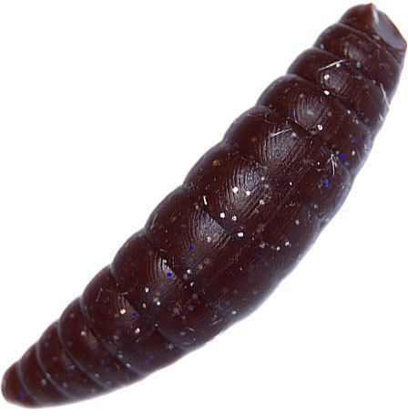 Силиконовая приманка Kosadaka Maggot 40 (4см) запах сыра BR (банка - 8шт)