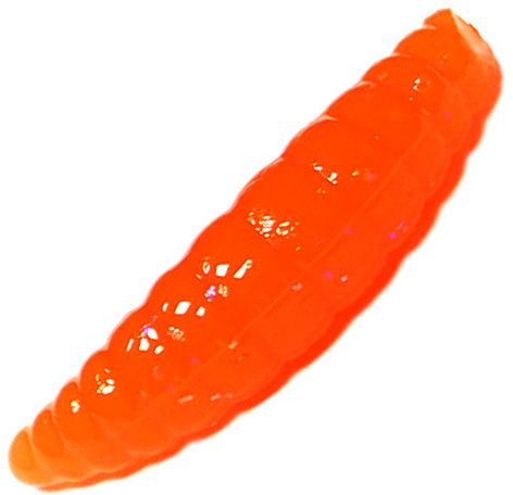 Силиконовая приманка Kosadaka Maggot 40 (4см) запах сыра OR (банка - 8шт)