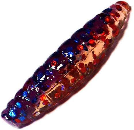 Силиконовая приманка Kosadaka Maggot 30 (3см) запах сыра RB (банка - 12шт)