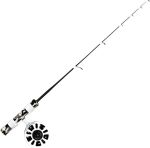 Зимняя удочка Rapala Flatstick FS11L3524ML c инерционной катушкой и леской Sufix Ice 61 см Medium