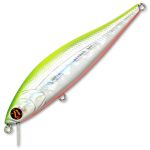 Воблер Pontoon 21 Bet-A-Minnow 102SP-SR вес 14,9 г цвет A62 Crash Fresh Chartreuse Silver