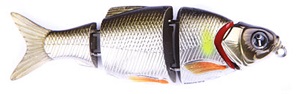 Воблер Izumi Shad Alive 4 section white fish 50 (SLOW SINKING) №5
