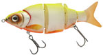 Воблер Izumi Shad Alive 5 section white fish 145 (FLOATING) №4