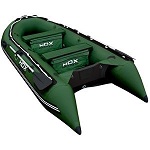 Лодка надувная HDX CARBON 330, цвет зелёный, (дерев. пол) P/L