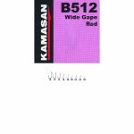 Крючки Kamasan сер.В 512 разм.022 10шт.