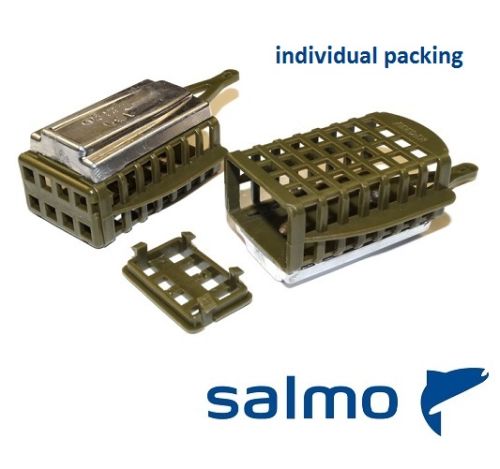Кормушка фидерная Salmo FEEDER SQUARE с дном 020г