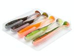 Виброхвосты съедобные LJ Pro Series TIOGA 3.9in (10.00)/MIX2 5шт.