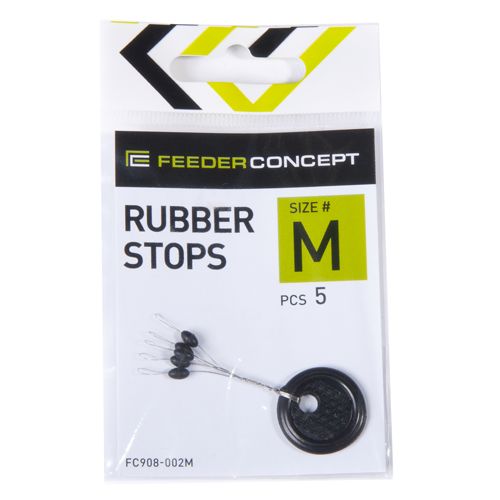 Стопоры резиновые Feeder Concept RUBBER STOPS р.002M 5шт.