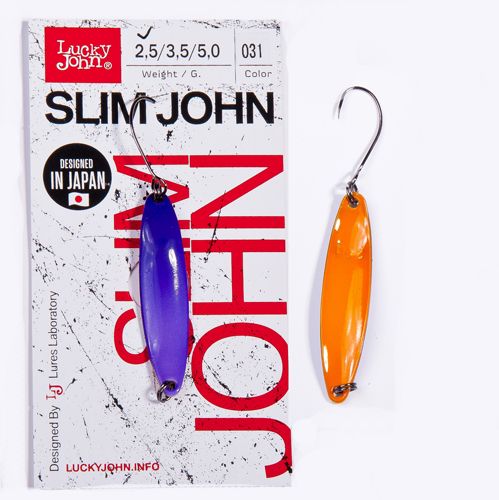 Блесна колеб. Lucky John SLIM JOHN длин.48мм/05.0г 031