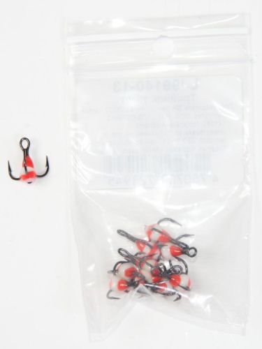 Крючок-тройник для приманок Lucky John с каплей цвет. разм.014/RFR