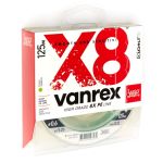 Леска плетёная Lucky John Vanrex х8 BRAID Fluo Green 125/012